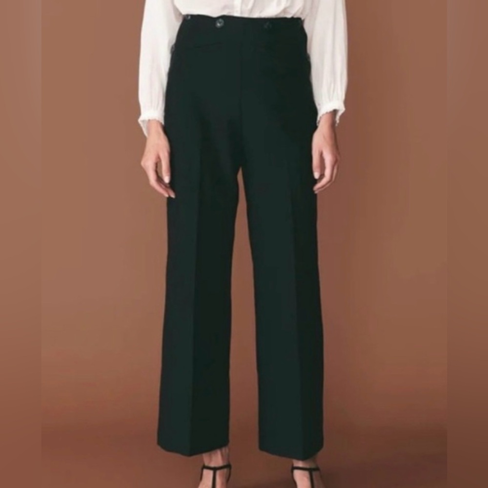 Doen Black Wide Leg Women's Pants